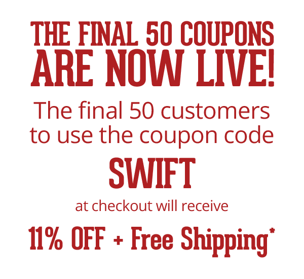 The Final 50 Coupons Are Now Open! Airgun Depot